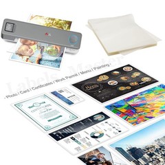 1000 Sheets 5 Mil Clear Thermal Laminating Pouches Letter 9″x11.5″ for Laminator
