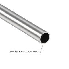 13mm x 0.5mm x 400mm 304 Stainless Steel Tube for Industry Machinery
