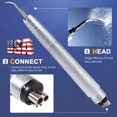 NSK Style Dental Super Sonic Air Scaler Handpiece Cavitron With G1 G2 G4 Tips 4H