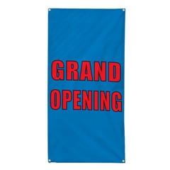 Vertical Vinyl Banner Multiple Sizes Grand Opening Clouds New Business Business