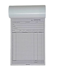 5 Pack Sales Order Receipt Record Book 2 Part 50 Sets Duplicate Copy