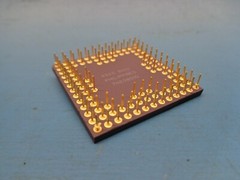1) AD ADSP-2100AJG 12.5 MIPS DSP MICROPROCESSOR 10.24MHz 100PIN CERAMIC PGA GOLD