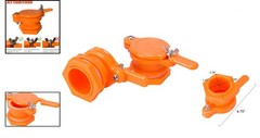 2PCS Food-Grade Nylon Honey Gate Valve for 5 Gallon Buckets – Leak-Proof Yellow