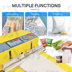 Automatic External Packing Food Industrial Vacuum Inflatable Sealer Machine