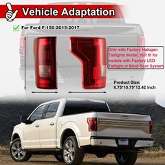 Tail Lights for Ford F150 2015 2016 2017 Tail Lamps LED Rear Lights Car Rear