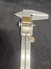 Vintage SYG Spain 5″ Vernier Caliper Inside Outside W Case Read