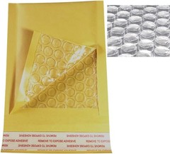 30 Pack Yellow Kraft Bubble Mailers 3.5 x 5 In Padded Shipping Envelopes Bags