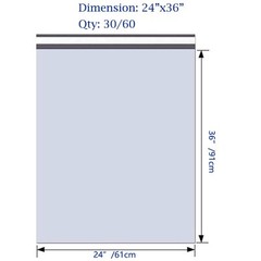 24×36 Large Mailing Bags, Self Seal Tear-Proof Waterproof Shipping Envelope Bags