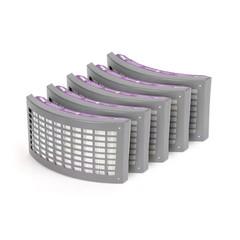 Pureflo High Efficiency Air Filters 5 Count PF3000-02-002 NIOSH HEPA :Respirator