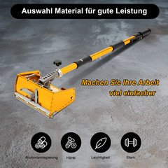 Drywall Flat Finishing Box Tool 5-Speed Rod for Wall and Ceiling Plastering