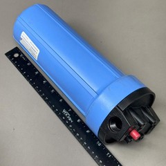 PENTAIR Pentek Slim Line Water Filter Housing Leakproof 10″ 1/2″ FIP Blue/Black