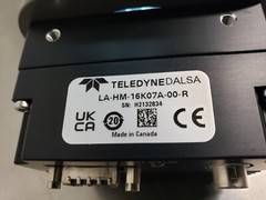 16K Teledyne Dalsa LA-HM-16K07A-00-R Line Scan Camera 71,047 FPS @ 16384 x 1