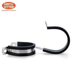 Stainless Steel Cable Clamps 1-1/8 Inch, 20 PCS Insulated Wire Clamps