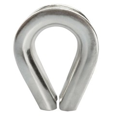 SS316 HEAVY DUTY Wire Rope Thimble 1/8″, 3/16″, 5/16″, 3/8″, 1/2″, 3/4″, 7/8″