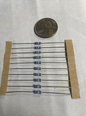 Lot 10 Fixed Linear Film 2.47k Ohm Axial Resistors @CPU62