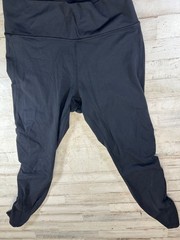 Lululemon Black Leggings Lattice Cutout Detail Activewear Yoga Pants Women