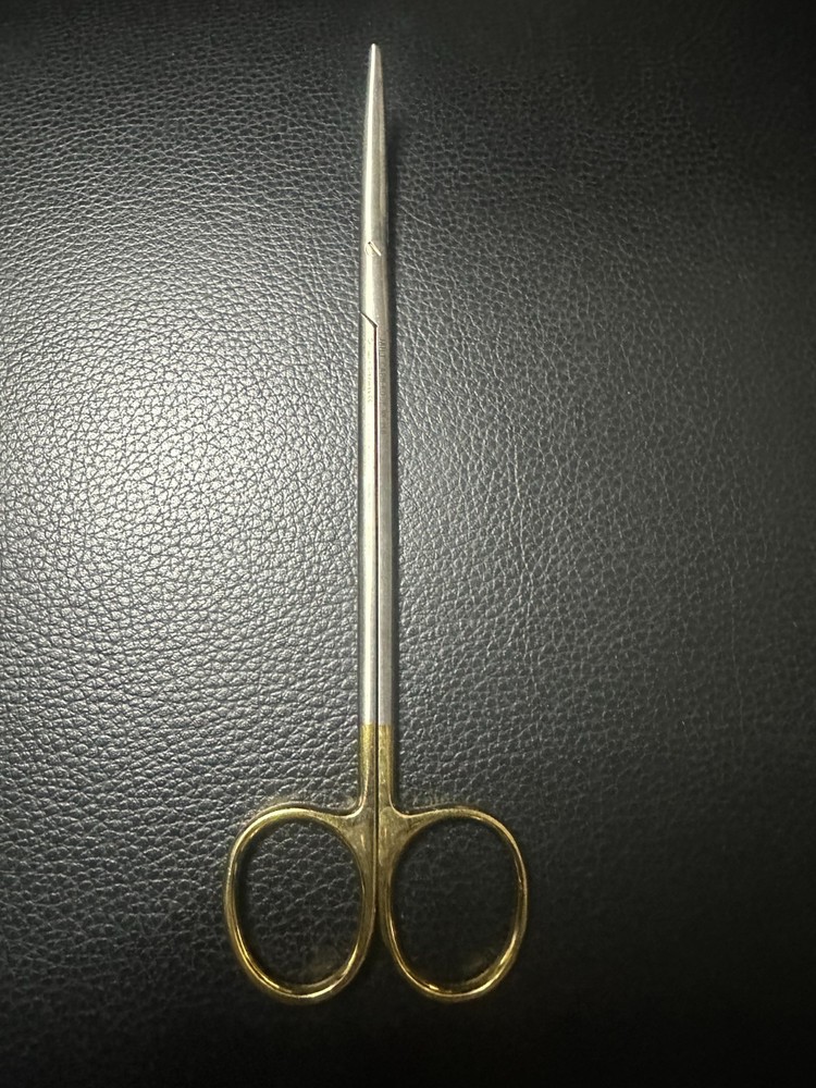 Jarit 101-258 Metzenbaum Scissors, 7 Inches – Carb-Edge, Curved German Stainless