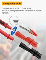 NEW Fluke AC175 Insulated Alligator Clip Flexible Boots for Test Leads