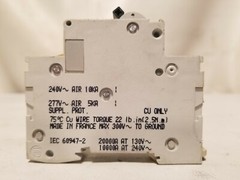 Merlin Gerin D2A cat no. 24501, Multi 9, C60, 2A, 1 pole, 277VAC