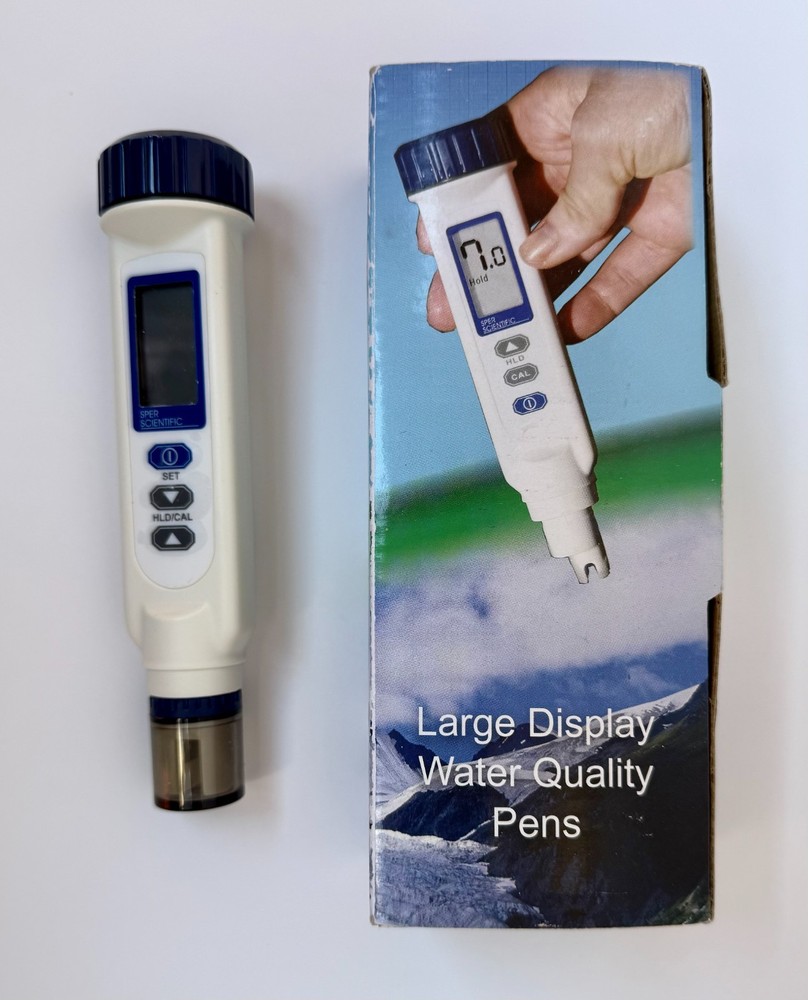 SPER Scientific Large Display Digital Conductivity Pen Water Quality NEW in box