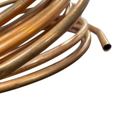 New 1/4″ by 20 Feet Soft Copper Tube For Solder Fittings Soldering – Open Box