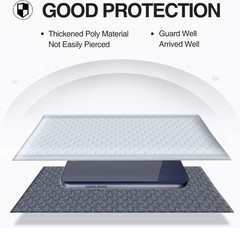 Durable Opaque Bubble Mailers 4×8 Inches, 50 Count – Water-Resistant & Secure