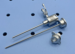 Karl Storz 11603FY Trocar(11603Y) with Cannula(11603H1)(11601A1) Set, 2.5mmX6cm