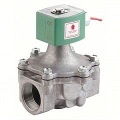 ASCO 8215B060 REDHAT Solenoid Valve 2-Way Normally Closed 1 1/4 in 12V DC OPEN