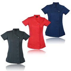 Beauty Tunic Hairdressing Spa Massage Therapist Health Work Nail Salon Uniform