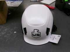 STUDSON SHK-1 Vented Class C Type II Safety Helmet – White – L/XL (SHK1-CWLX)