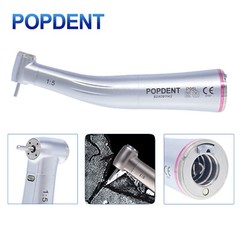 Dental 1:5 Increasing Contra Angle LED Handpiece NSK Style Fiber Optic Red Ring