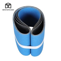 5 Pack Sanding Belts 4In X 36In 120 Grit Premium Zirconia X-Weight Sanding Belts