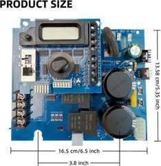 GLX-PCB-RITE Main Circuit Board and GLX-PCB-DSP Display Board Compatible with Ha