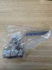 Ball Valve 316 Stainless Steel 2-Piece Pipe 1/4 in Type FNPT x FNPT 1WMX9. 1 pc