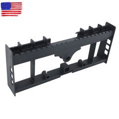 4000lb Heavy-Duty Pallet Fork Frame W Receiver Hitch & Spear Sleeves Skid Steer