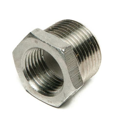 1″ Male x 1/2″ Female NPT Threaded Hex Reducer Bushing Stainless Steel 316