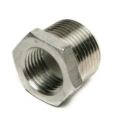 1″ Male x 1/2″ Female NPT Threaded Hex Reducer Bushing Stainless Steel 316