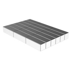 3/4 x 1/4 x 1/4 Inch Neodymium Rare Earth Bar Magnets N42 (18 Pack)
