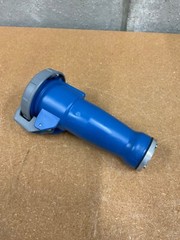 Hubbell 60A 250VAC 3Ø 4 Wire 5 HP IEC Pin & Sleeve Female Connector 460C9W