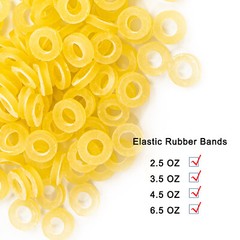 5000Pcs Dental Ortho Elastic Braces Rubber Bands 1/4 3/16 1/8 5/16 3.5 5 6.5 OZ