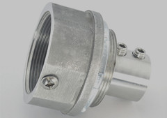 Bridgeport MCH-200 Grounding Hub 2″ Stainless Steel w/ O-Ring 350-750 MCM Copper