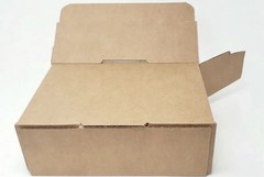 100 Pieces 9″ x 6″ x 3″ Corrugated Security Mailer Shipping Box Boxes 📦
