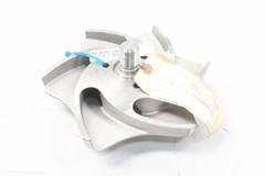 Durco 9-5/8in 6-vane Stainless Pump Impeller
