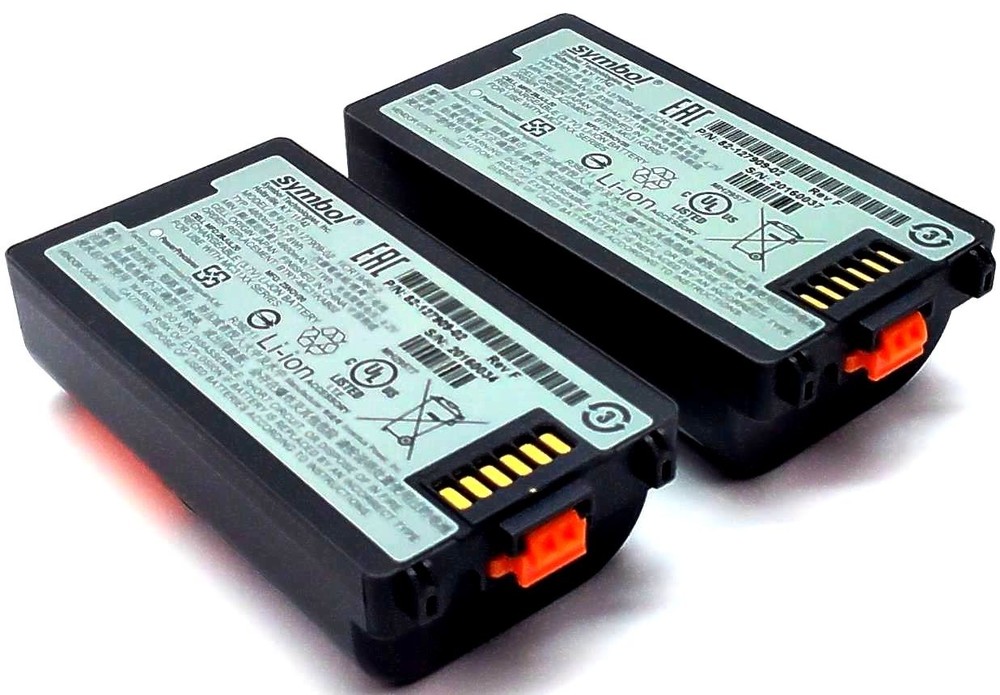 Symbol MC3100 Battery Mobile Computer 3.7V 4800mAh 82-127909-02 OEM – Pack of 2