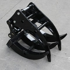 Mini Excavator Grapple Attachment – Heavy Duty Log & Brush Grabber for 0.8-1.5 T