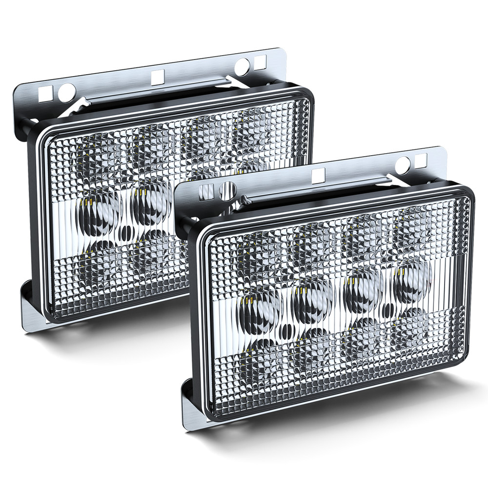 60W LED Work Light 6×4 Headlight For Deere Tractor 5083EN, 5085M, 5090E