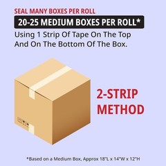Durable 10-Pack Moving Boxes 18″L x 14″W x 12″H with Heavy Duty Tape Included