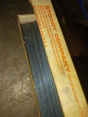 Stellite 6 Tig Welding Rod 1/8″ diameter 14 inches long, five (5) rod bundle.