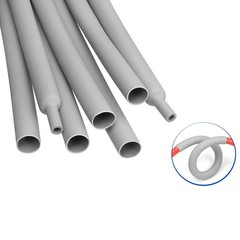 2:1 Heat Shrink Tubing Gray – 1mm 1.5mm 2mm 2.5mm 3mm – 50mm Cable Heat Shrink
