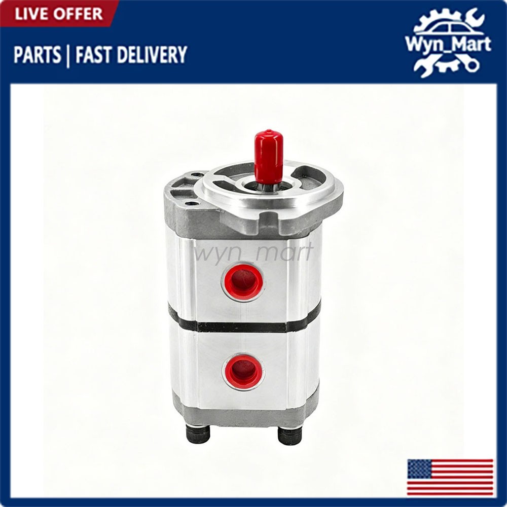 New PGP51088G3LP Two-Section Hydraulic Gear Pump For AGT Skid Steer Loader KTT23